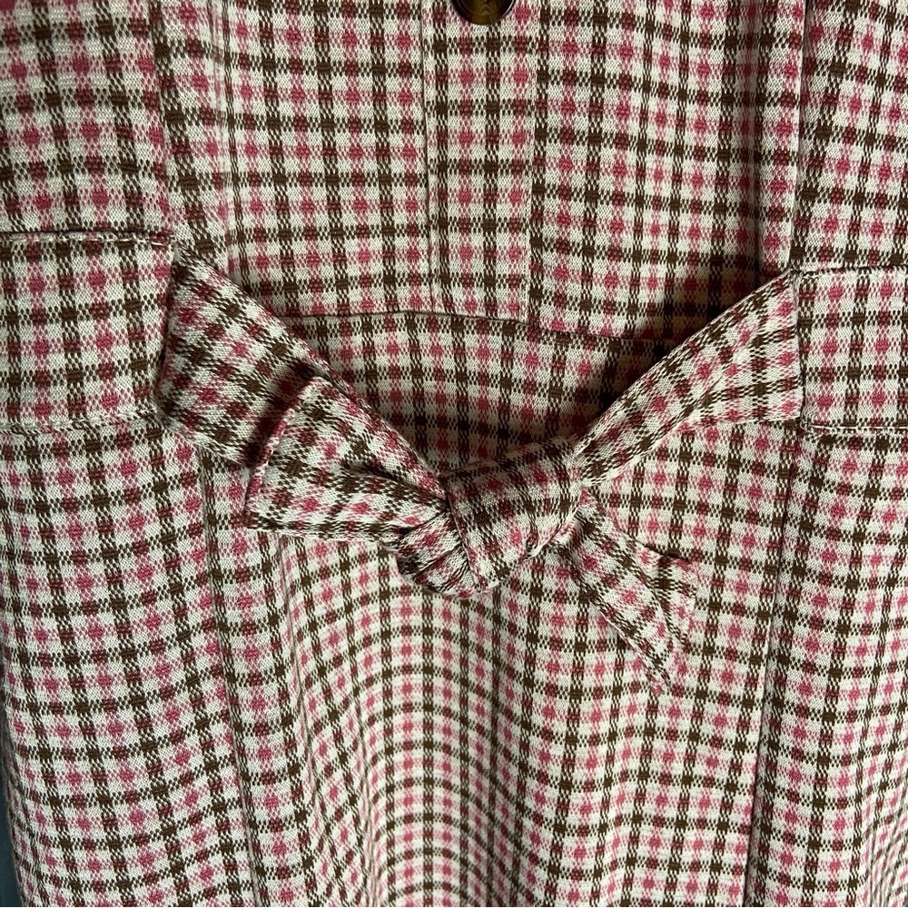 Colorful Planet, Kids XL 14/16, Pink and Brown Plaid‎ Dress NWT - Picture 4 of 10